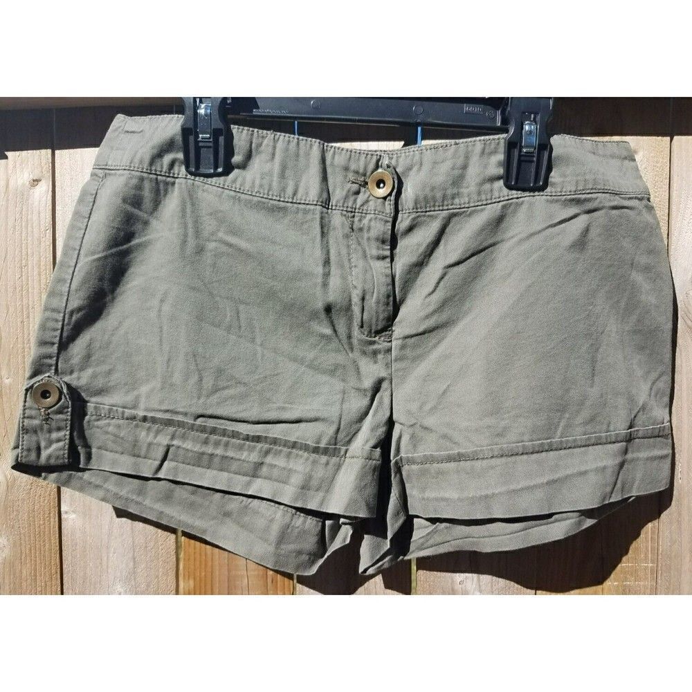 Juniors Size 5 Shorts Moss Green by Planet Gold